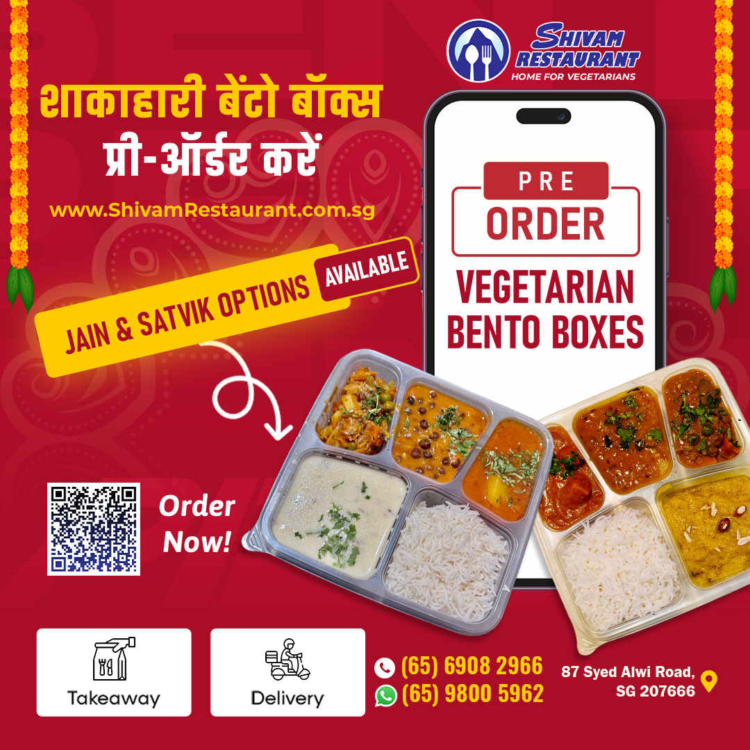 Authentic Jain Food in Singapore – Pure Vegetarian, No Onion No Garlic